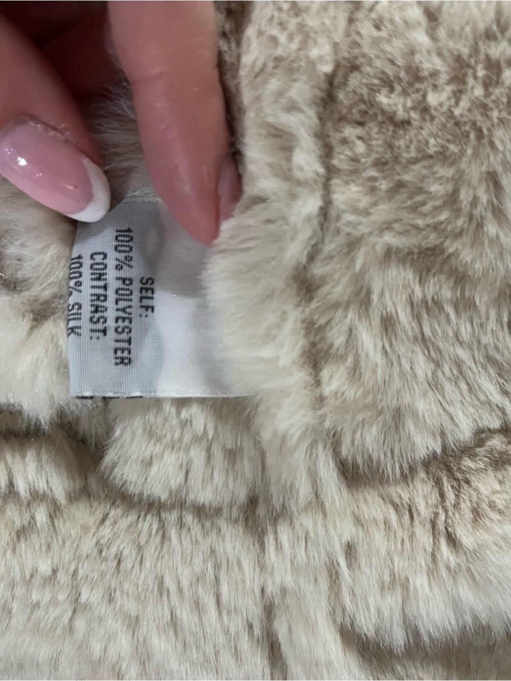Hepburn Ski Coat NWT- Sherpa faux fur shearling winter coat - Picture 8 of 8